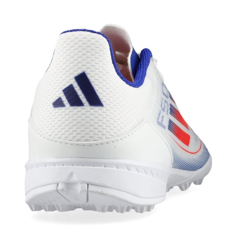 adidas F50 League TF Advancement - Blanc/Rouge/Bleu Enfant