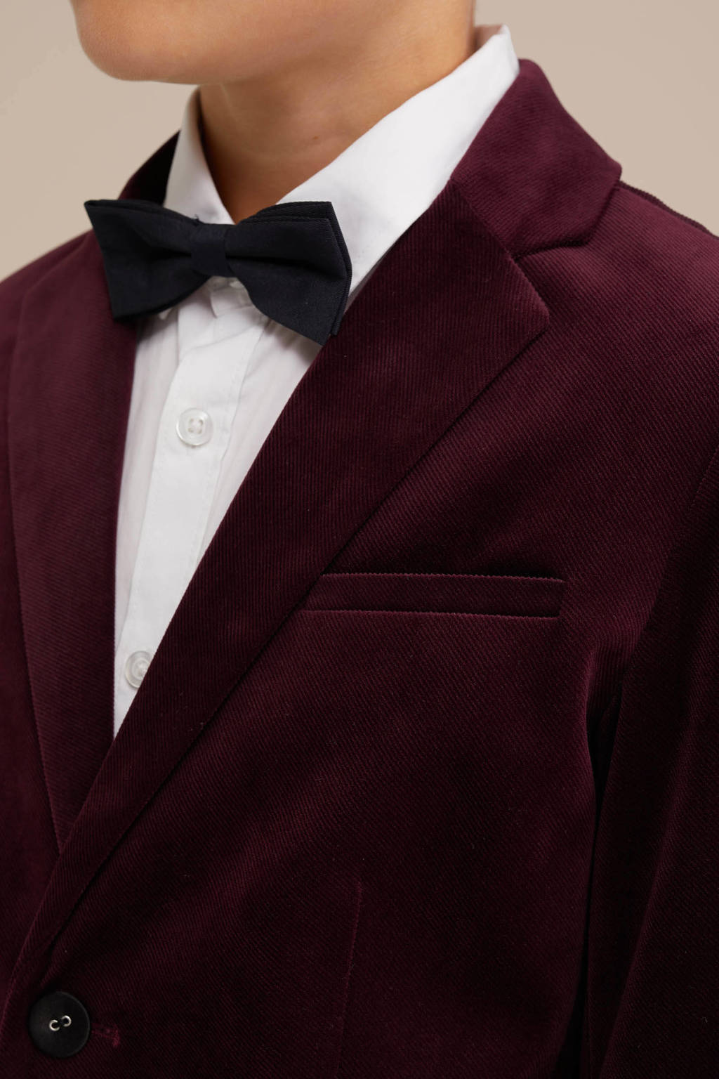 WE Fashion colbert donkerrood