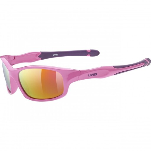 Óculos de sol Uvex Sportstyle 507 rosa para crianças