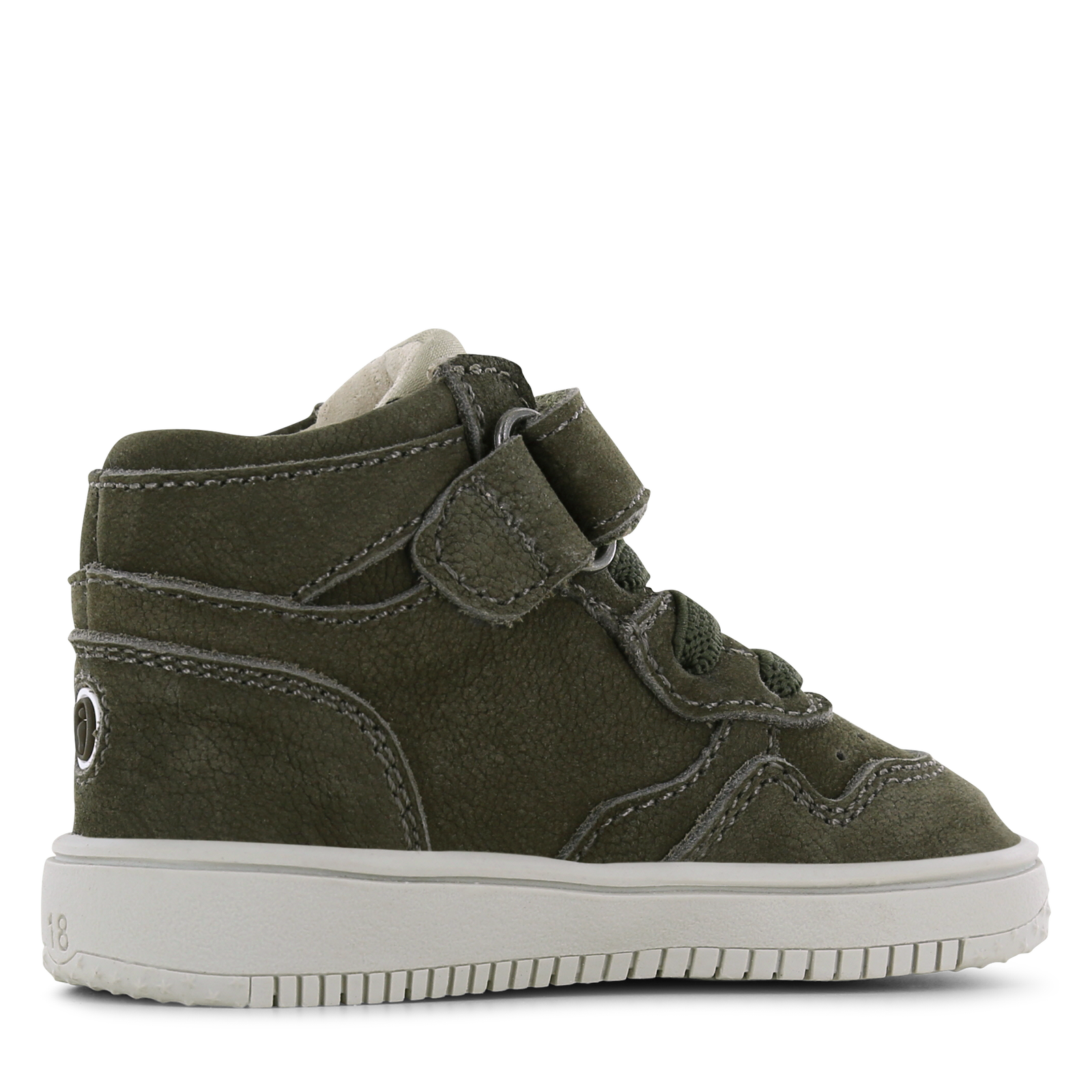 Shoesme donkergroen sneakertje Nubuck | Jongens schoenen