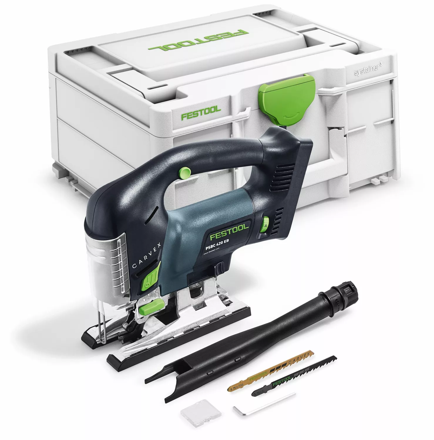 Festool CARVEX PSBC 420 EB-Basic 18V Li-Ion accu decoupeerzaagmachine body in systainer - 120mm