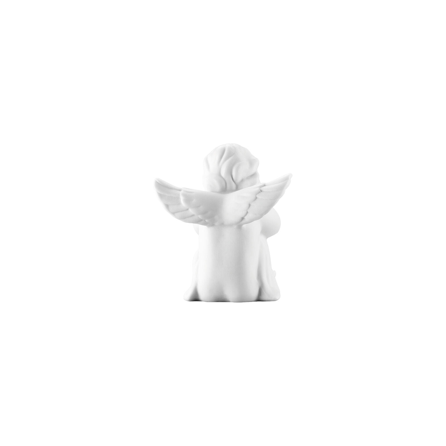 Angels Weiss matt Engel sitzend