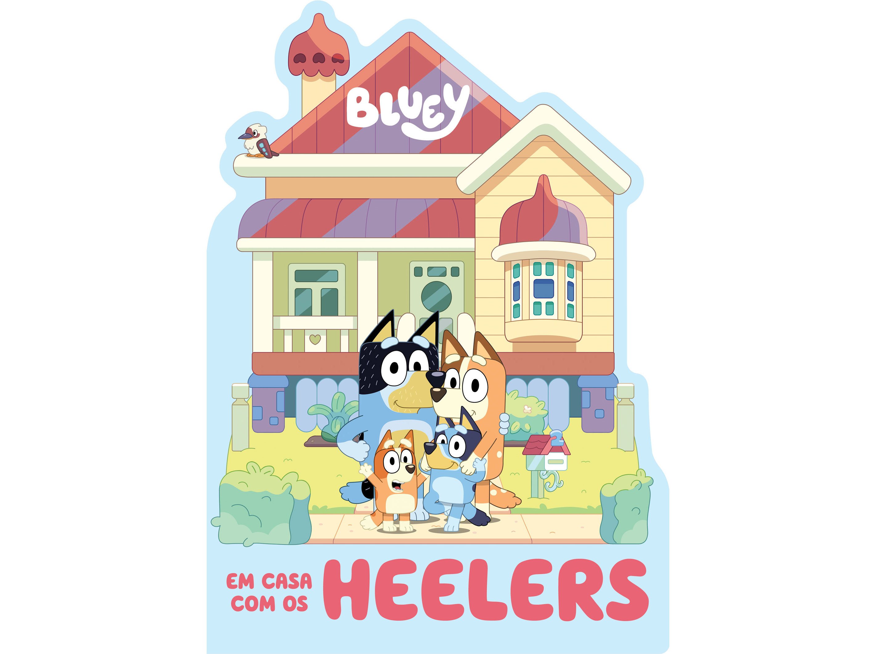 LIVRO BLUEY: EM CASA COM OS HEELERS