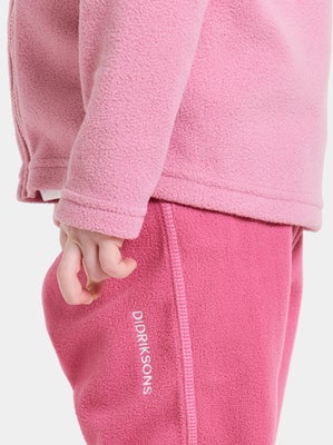 Didriksons Monte Fleecejakke, Light Heather Pink