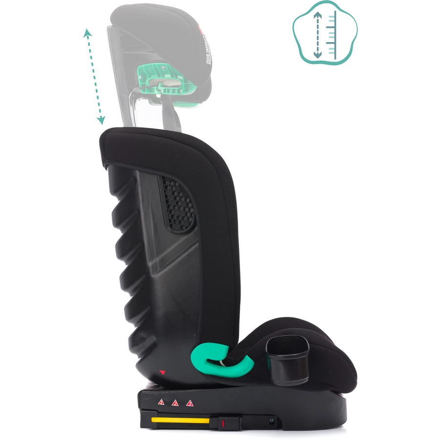fillikid Kindersitz Elli Pro Isofix i-size 100-150 cm schwarz