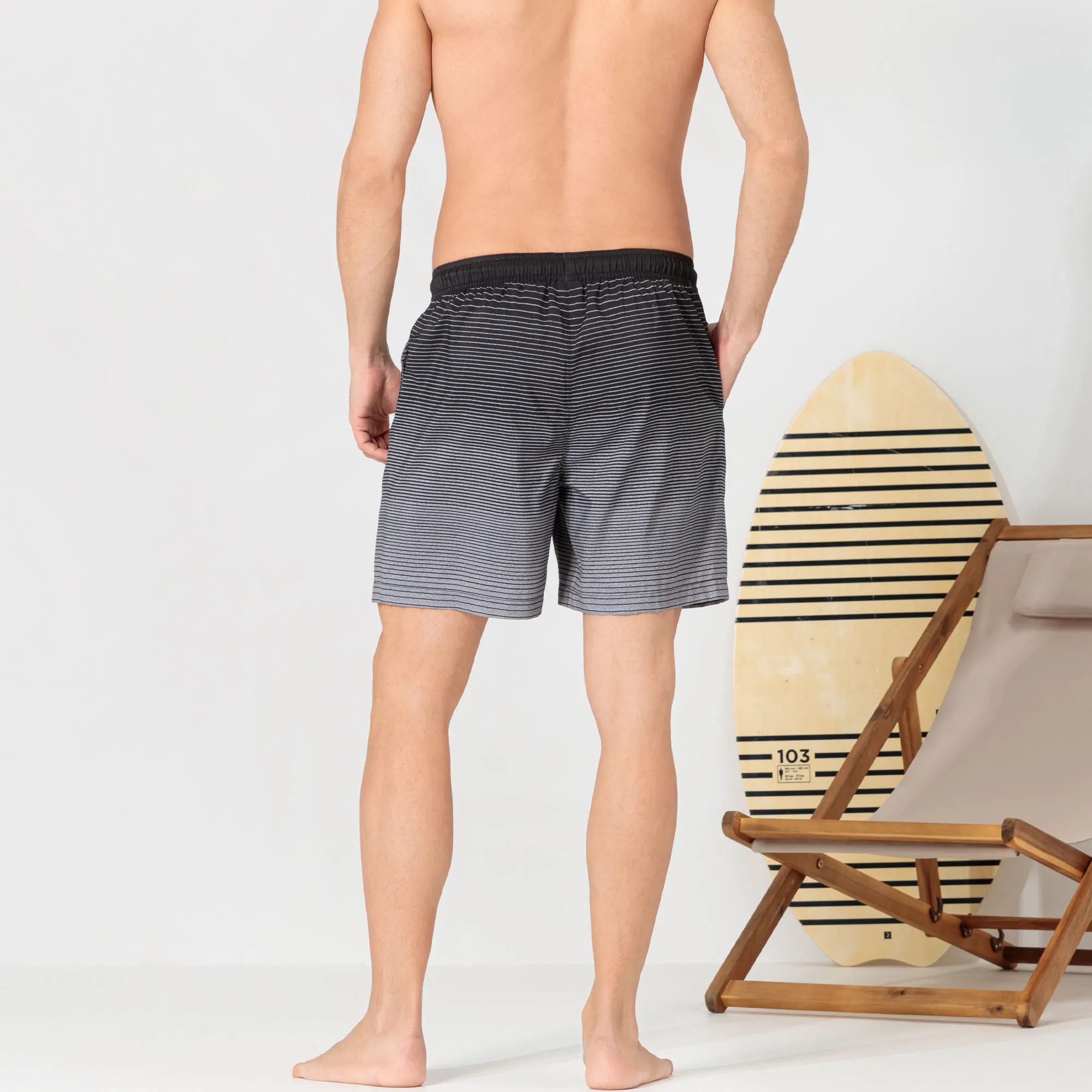 Herren-Badeshorts in tollem Design