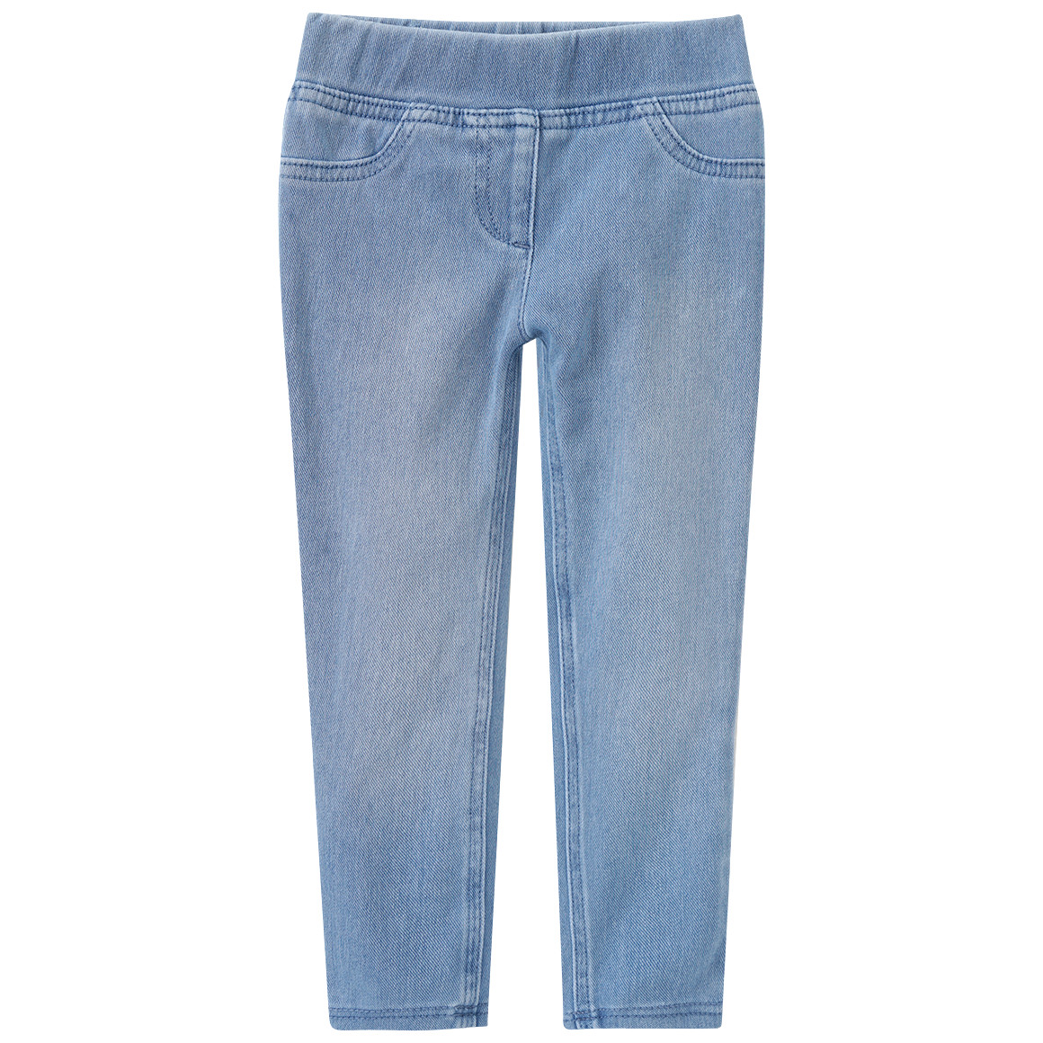 Topolino Mädchen Jeggings mit Elastikbund hellblau