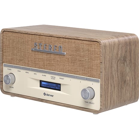 Denver DAB-36LW retro DAB+ radio