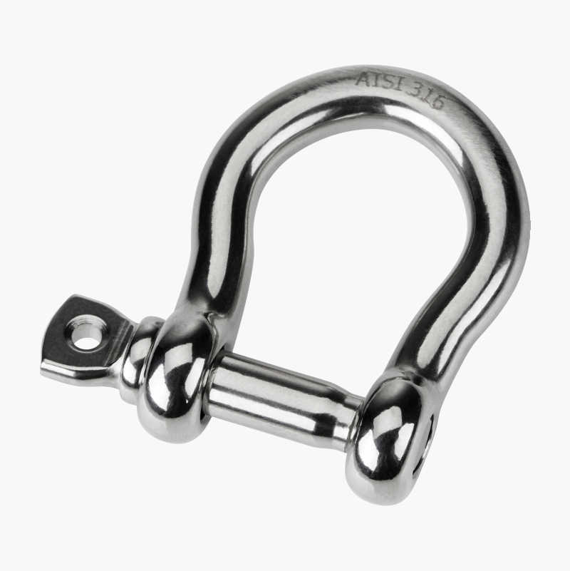 Lyrsjakkel rustfritt, 6 x 25 mm