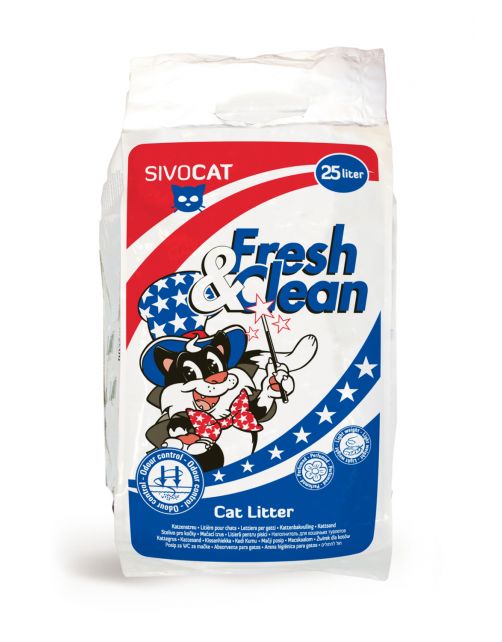 Fresh & Clean Cat Litter - Kattenbakvulling - 25 l
