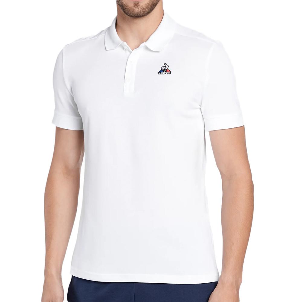 Le Coq Sportif Polo Blanc Homme Le Coq Sportif Essential N°1