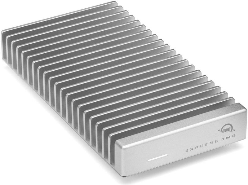 OWC Express 1M2 Externe NVMe SSD - USB4 - 2TB - Zilver