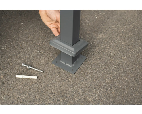 WESTMANN Planum opbergbox met 2 bakken, 170 x 90 x 120 cm, hout-antraciet