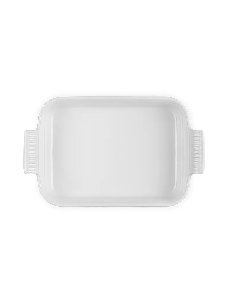 LE CREUSET Auflaufform aus Steingut 26cm White  weiss