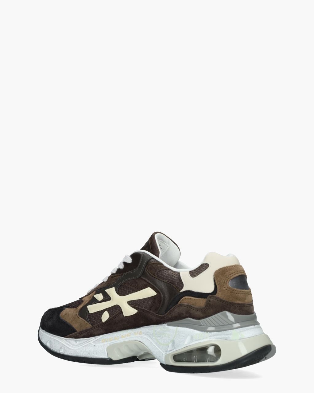 Premiata Sharky 320 Bruin Herensneakers