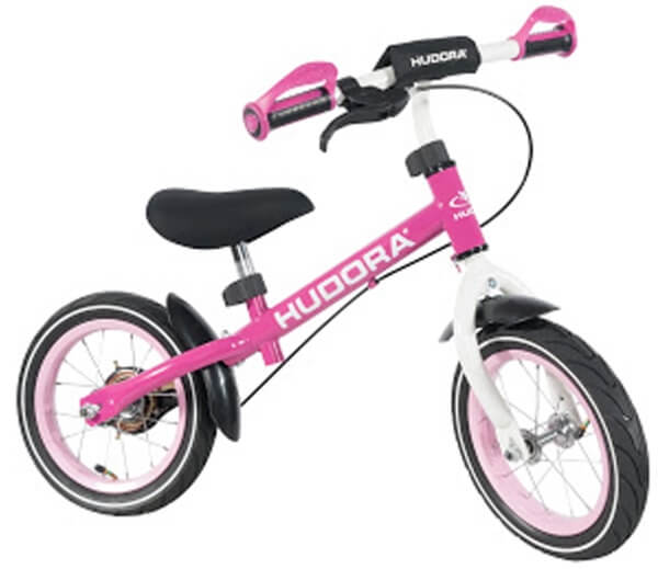 Hudora Laufrad Ratzfratz Air, 12 Zoll, pink