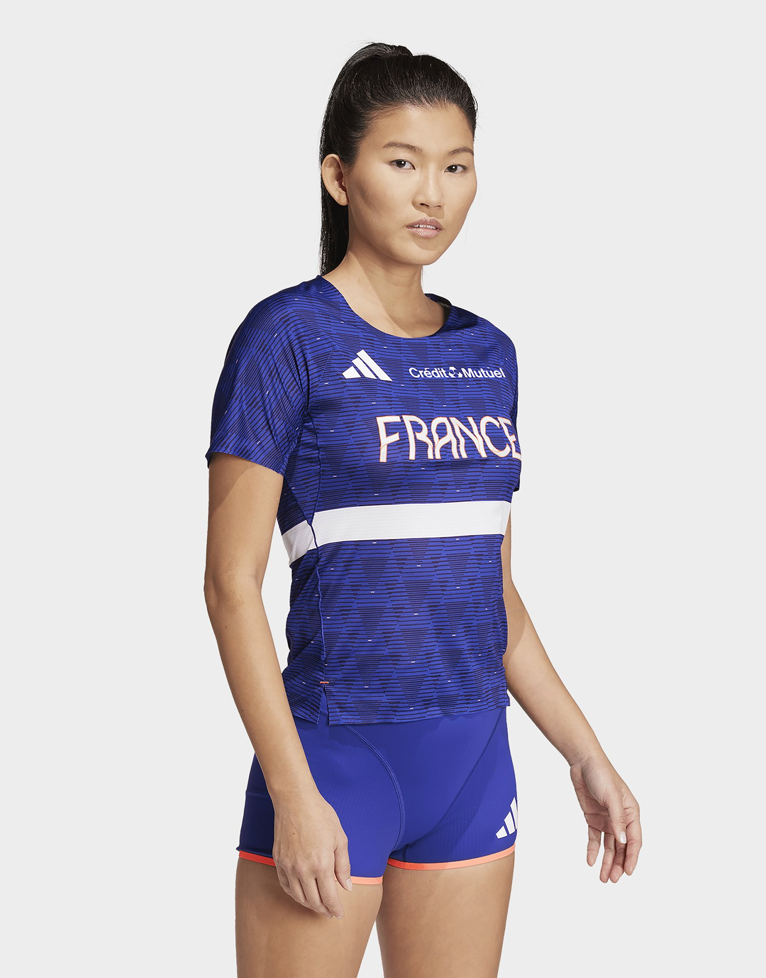 adidas T-shirt équipe de France athlétisme Femmes