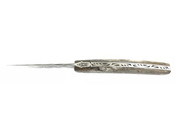 Le Thiers Pirou Damas Os de Girafe Couteau de poche Le Thiers par Goyon Chazeau