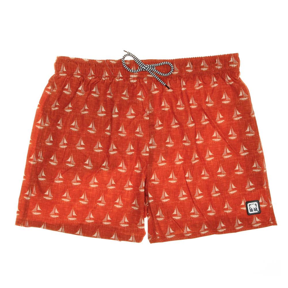Sun project Short de bain Imprimée Orange Homme Sun project 3056