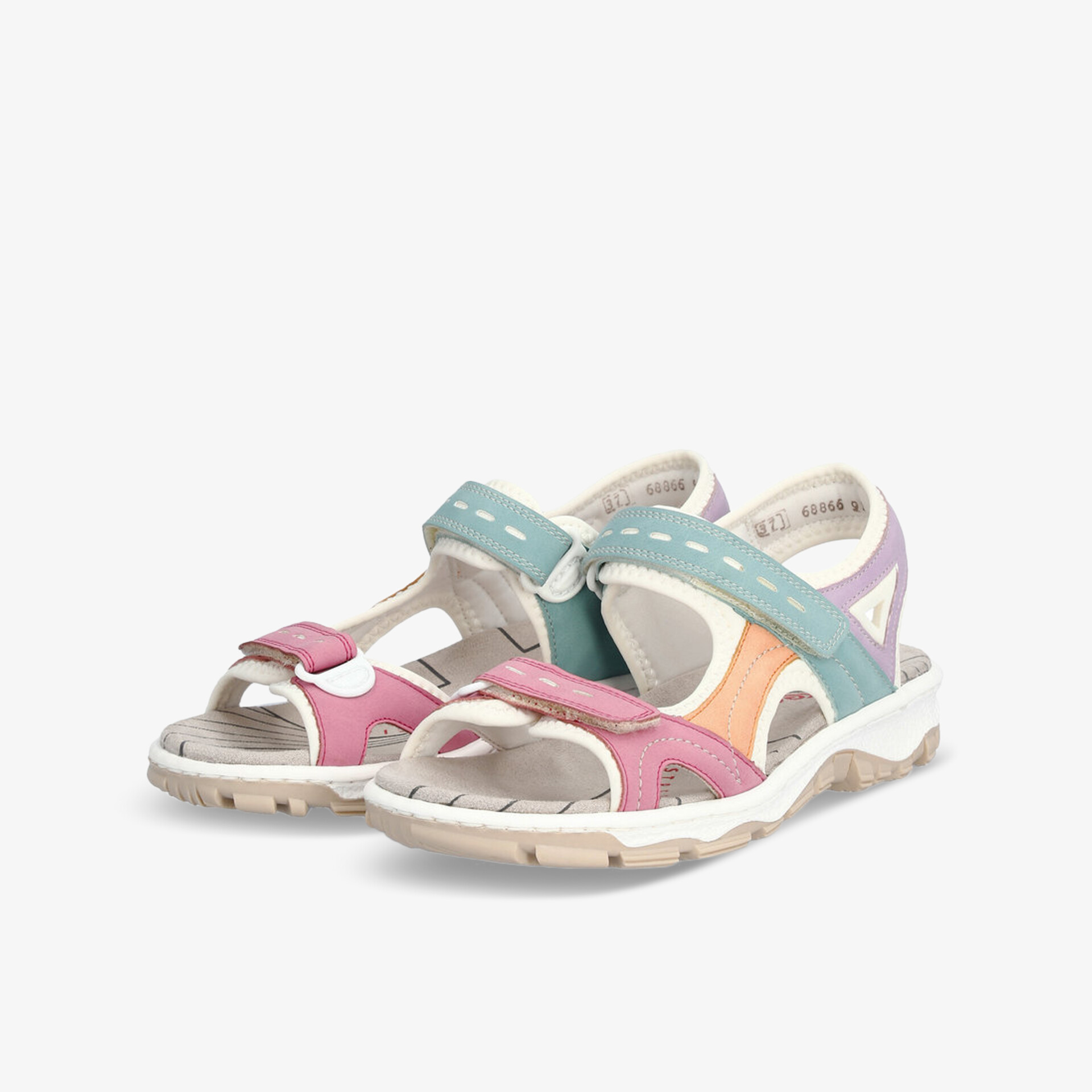 rieker Damen Trekkingsandalen mehrfarbig