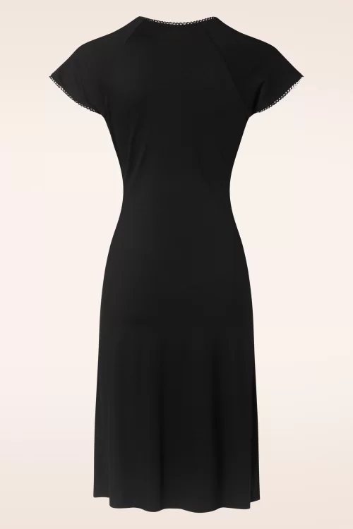 King Louie Cross Classic jurk in zwart