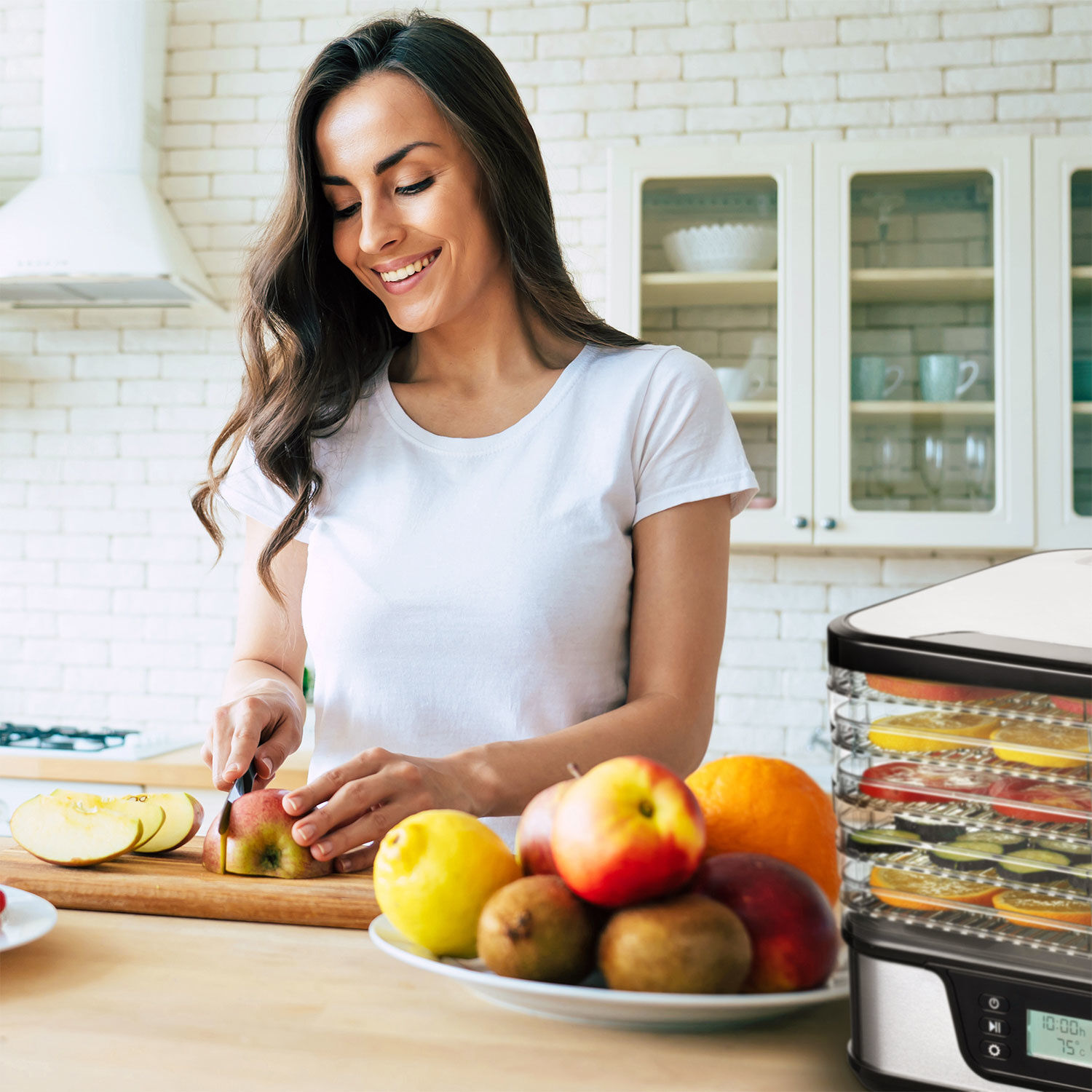 Trisa Dörrgerät Healthy Snack mit 5 Ablagen