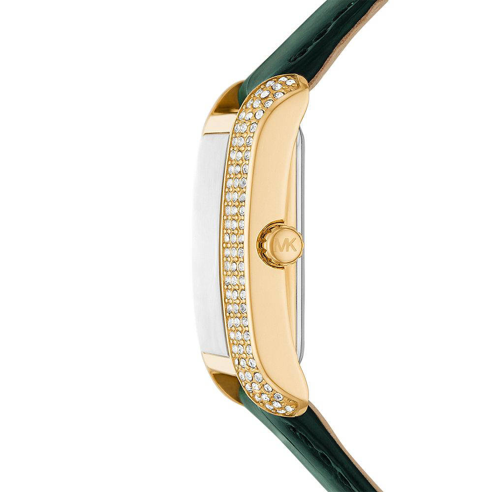 Michael Kors horloge MK4697 Emery donkergroen