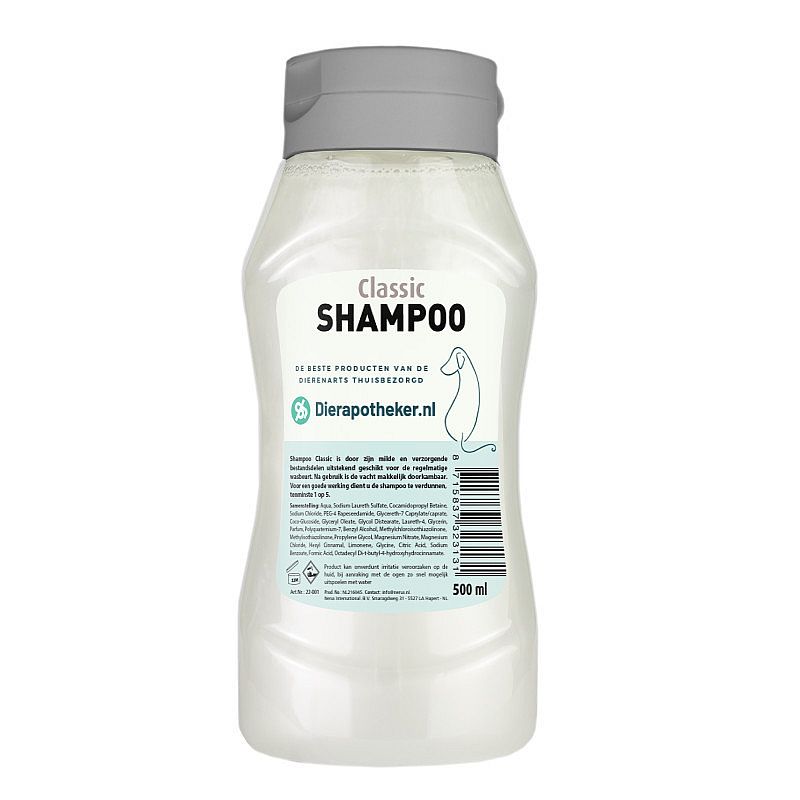 Classic Shampoo Hond Dierapotheker.nl 250 ml