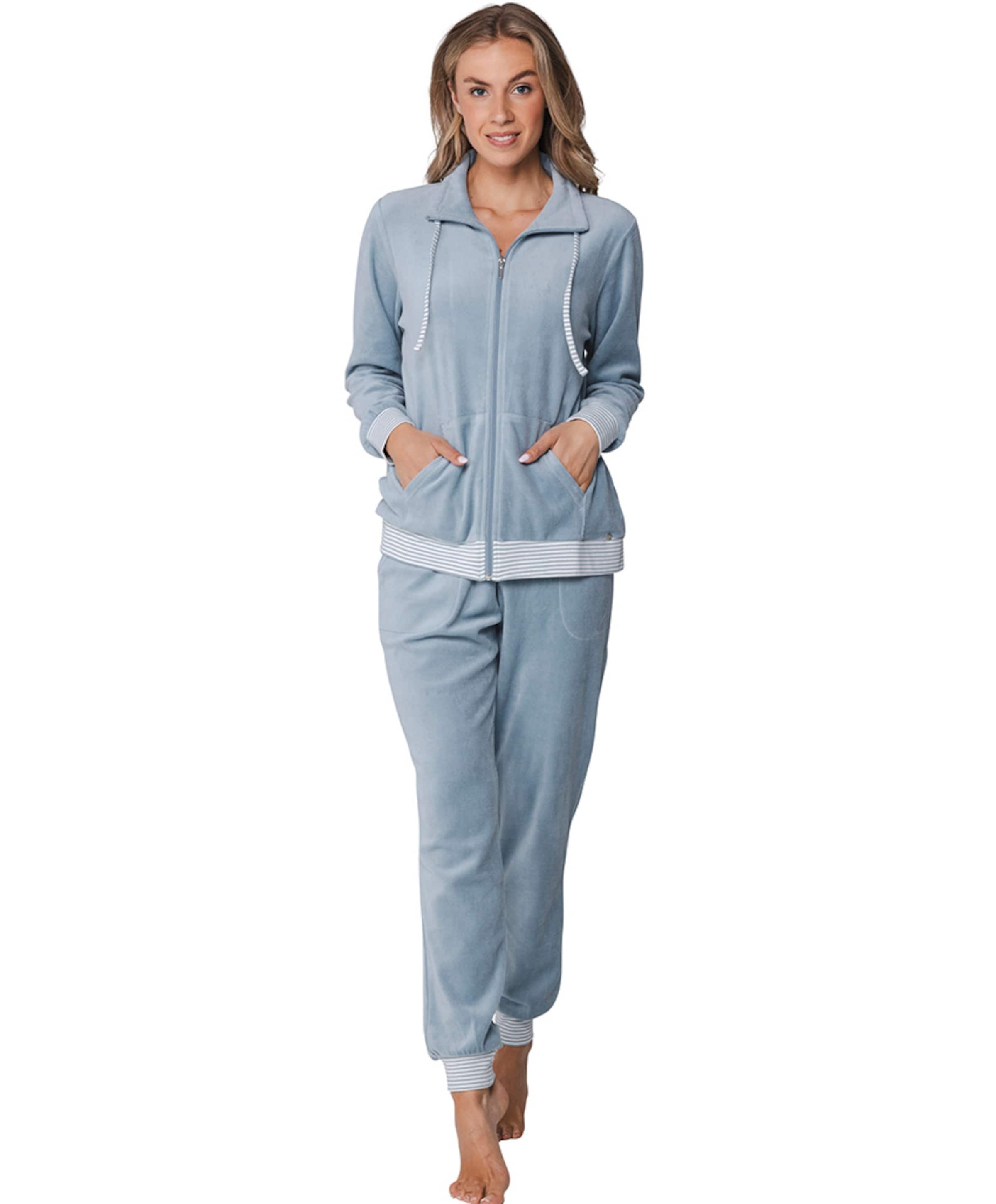 Pastunette Dames huispak blauw