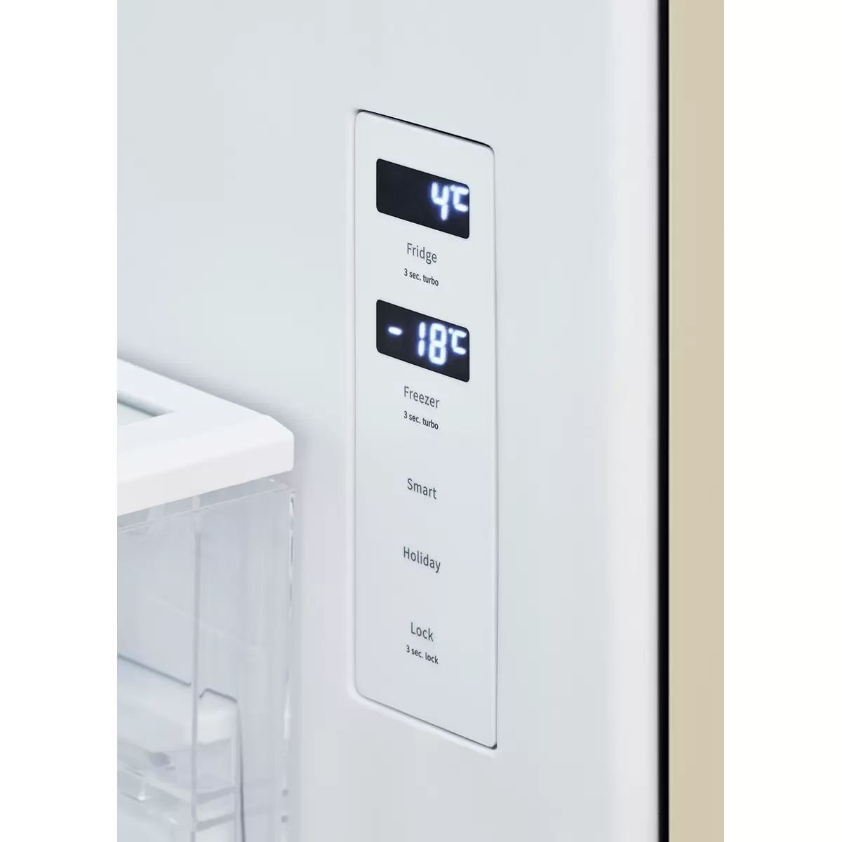 Kühl-/Gefrierschrank Frescolino Classic 401L Creme Creme