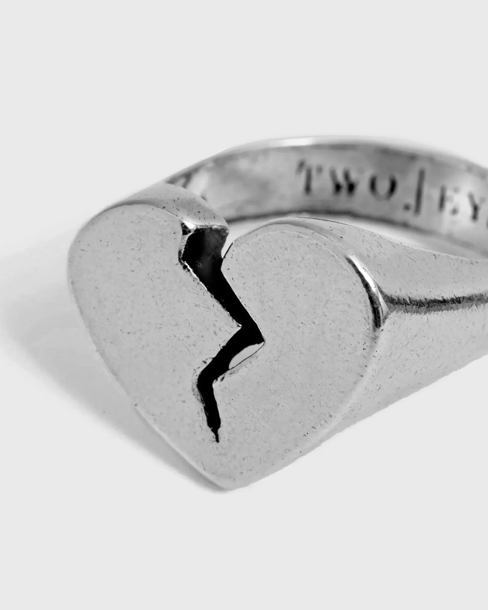 TwoJeys Broken Heart Ring
