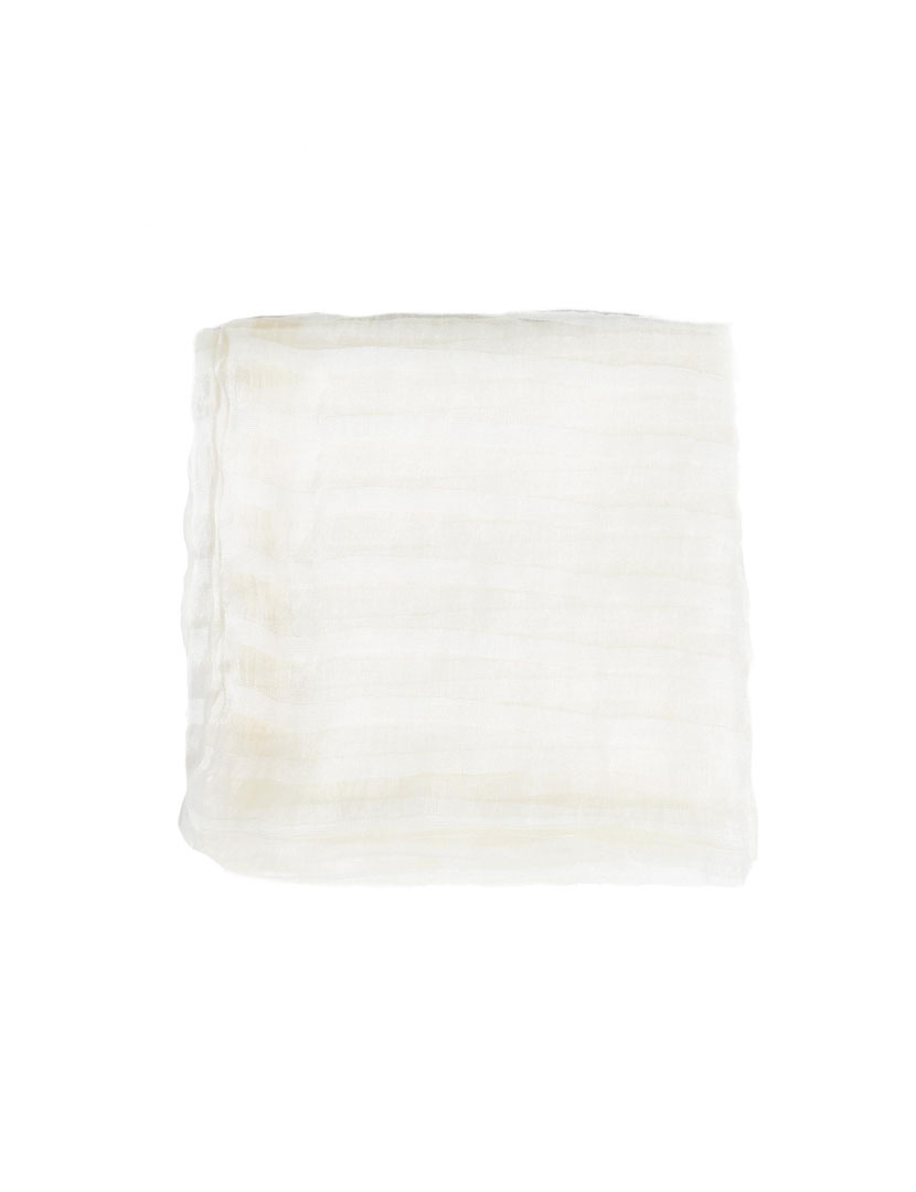 Women's White Party Scarf