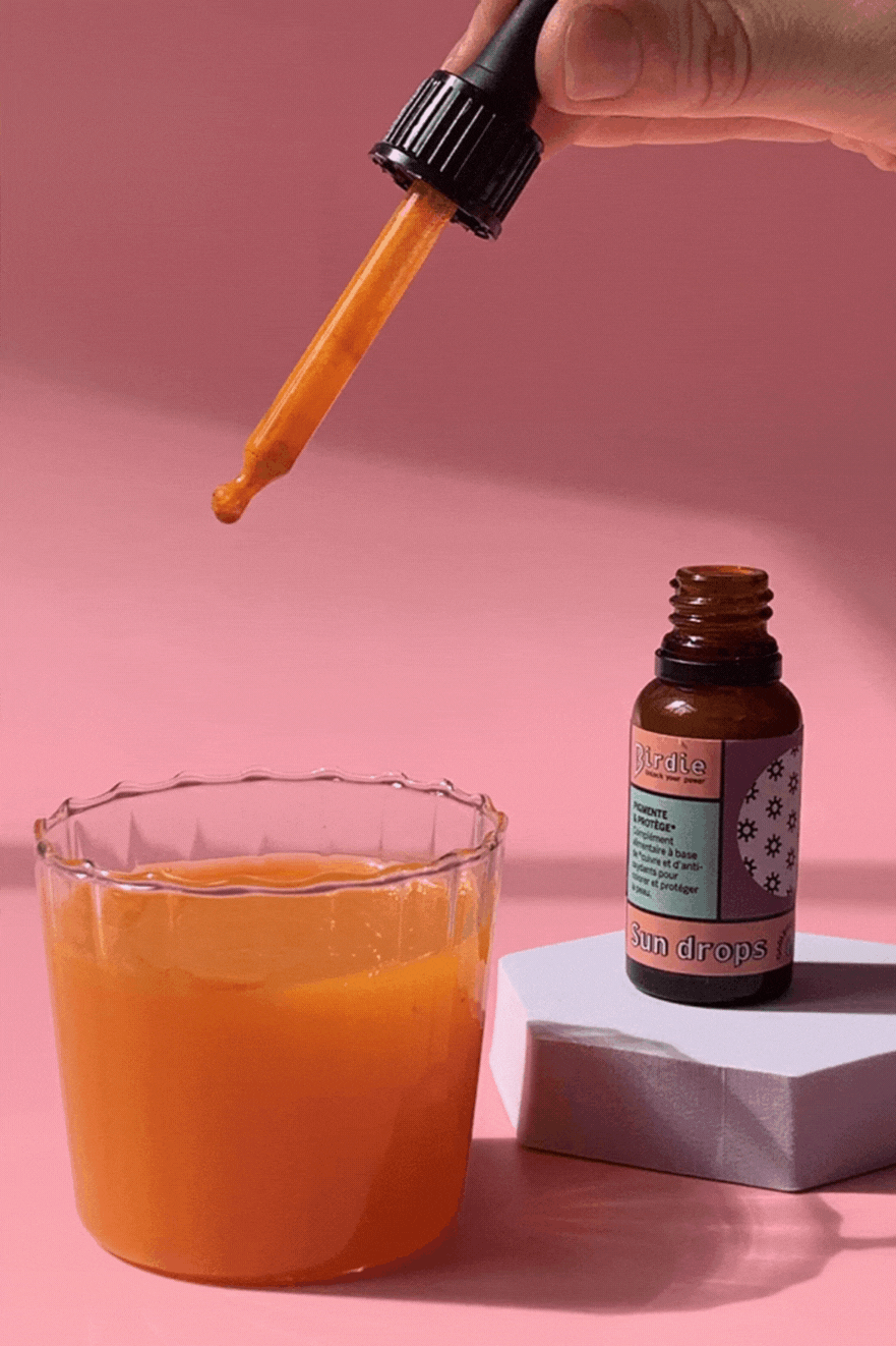Birdie Complément alimentaire élixir Sun Drops-20 ml