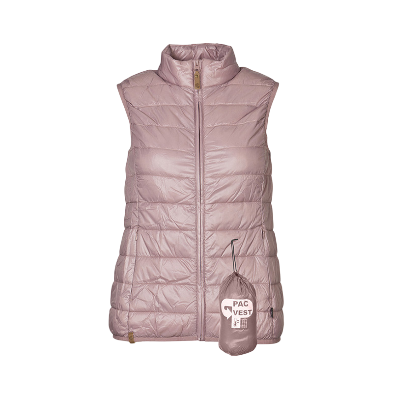 Frauen Thermo Gilet Pac Vest woodrose