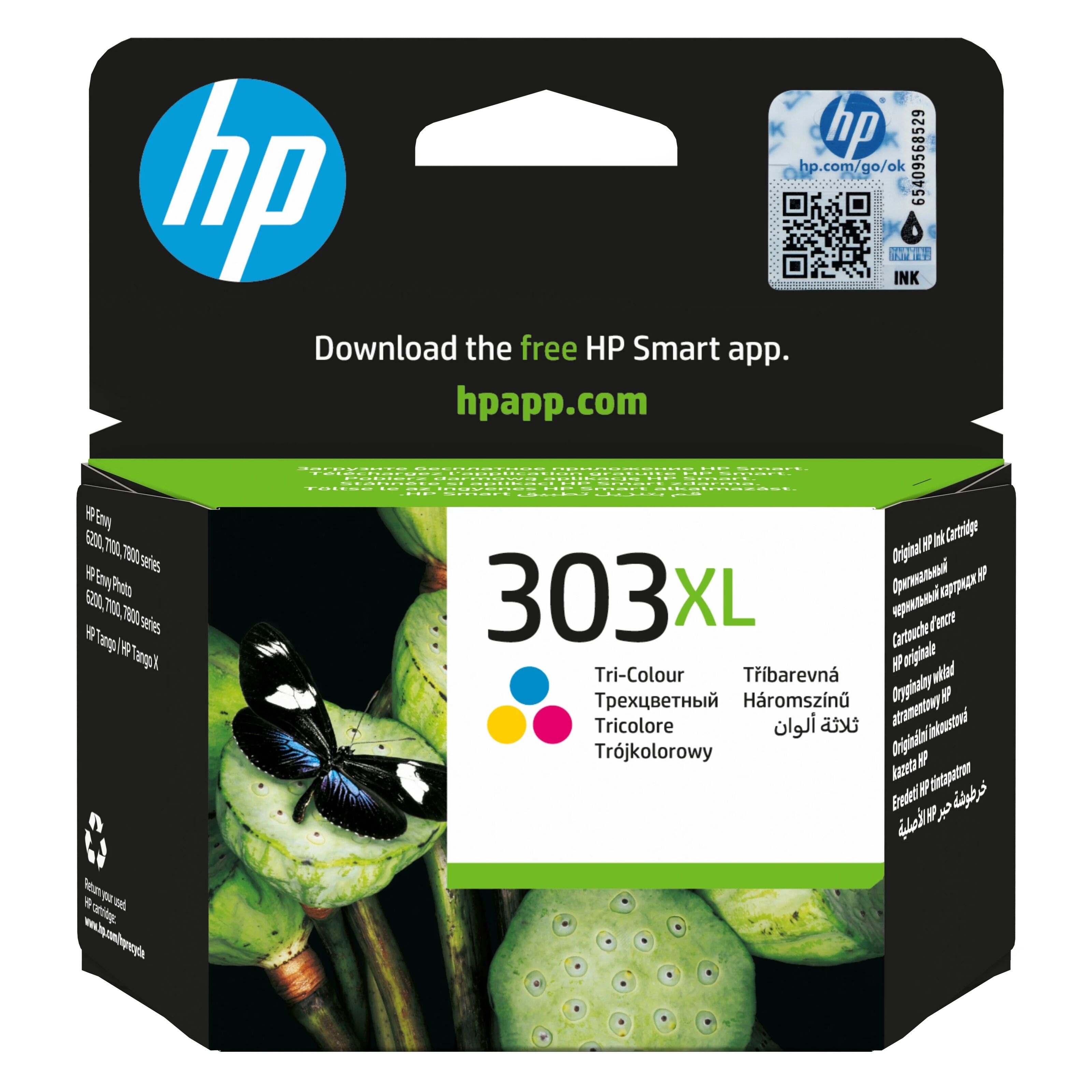 HP 303XL Blekkpatron - Flere farger