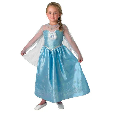 Rubies Kostüm FROZEN Eiskönigin Elsa Deluxe, Größe L