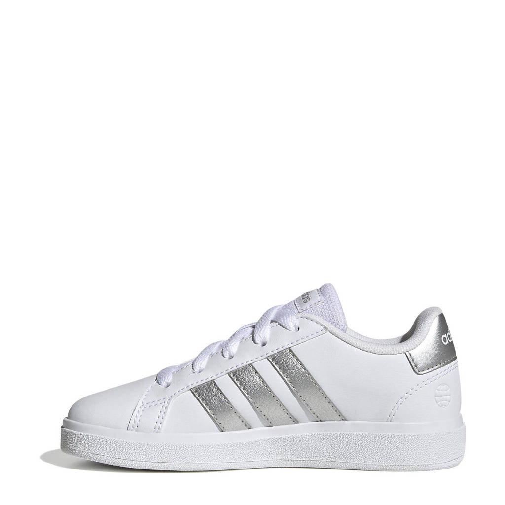 adidas Grand Court 2.0 sneakers wit/zilver