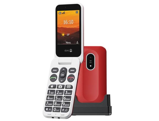 DORO - Téléphone mobile Leva L20 Rouge