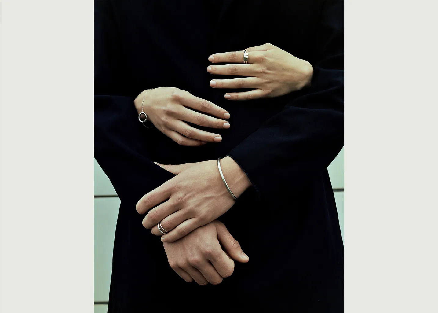 Bague Offset V Maria Black