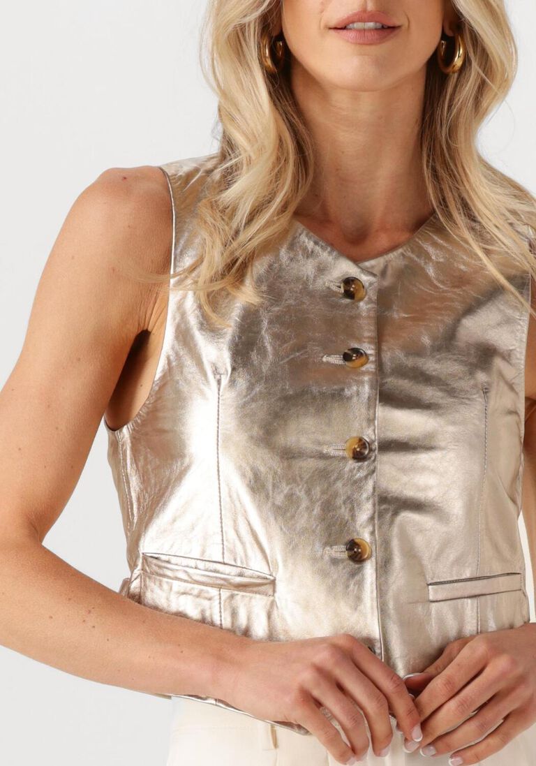 metallic ibana gilet gaelle metallic