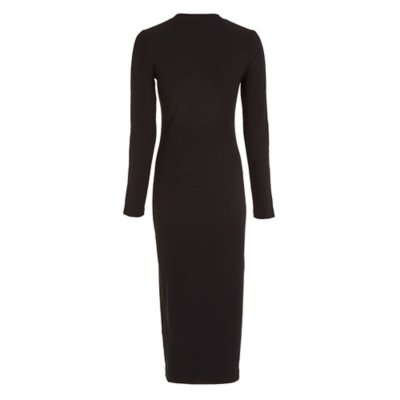 Robe femme Tab Sleeve Split Rib CALVIN KLEIN