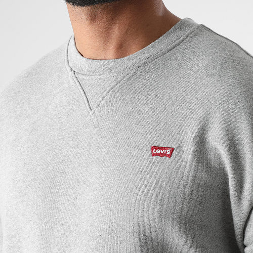 Sweat Crewneck 35909 Gris Chiné