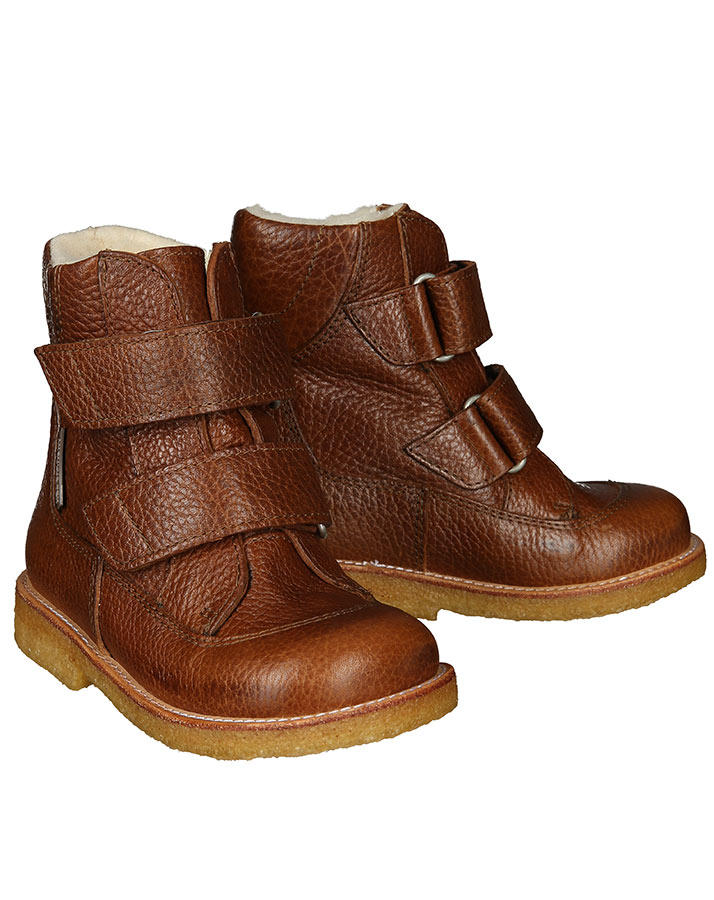 Klett-Winterboots WILD gefüttert in cognac