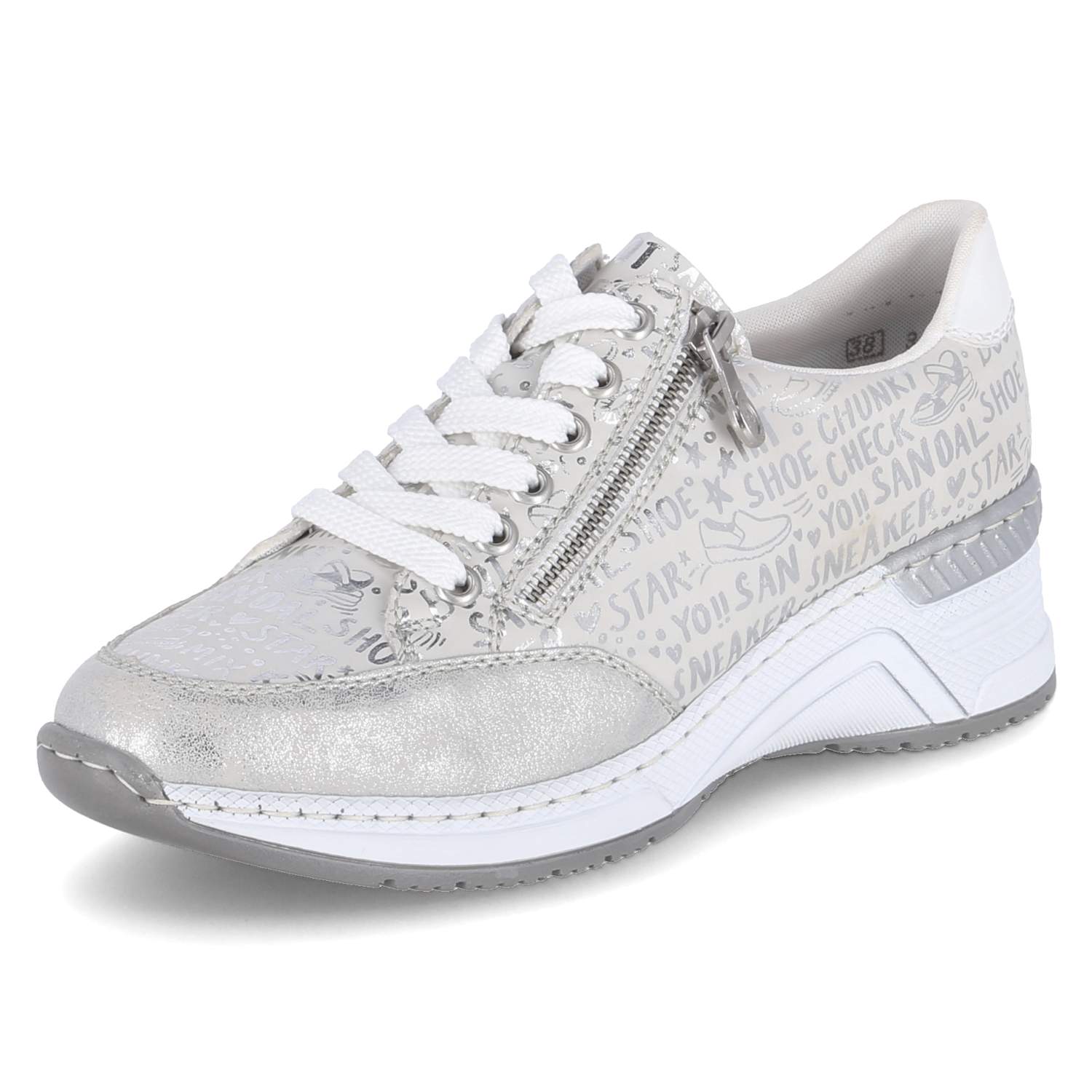 Rieker Low Sneaker - beige kombi