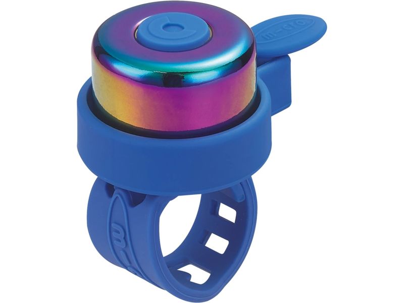Micro Mobility Fahrradklingel Bell Neochrome Blau Klingel für Kinderfahrrad