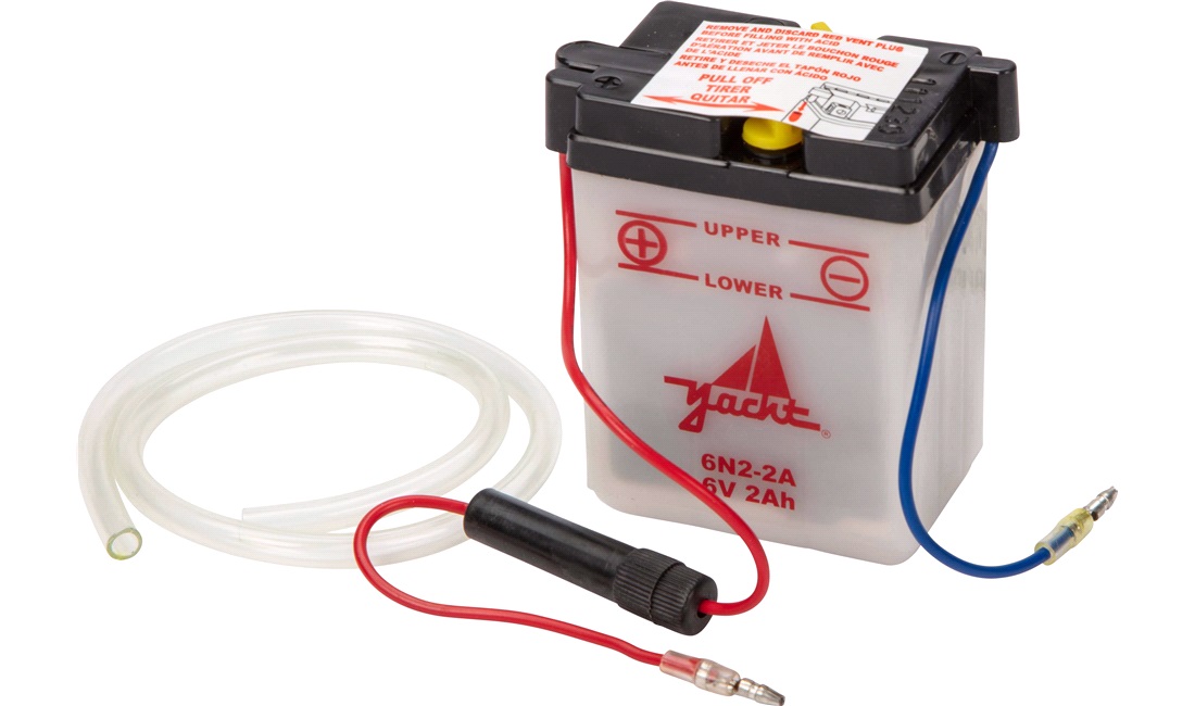 Batteri Yacht 6V-2Ah 6N2-2A Åben syre