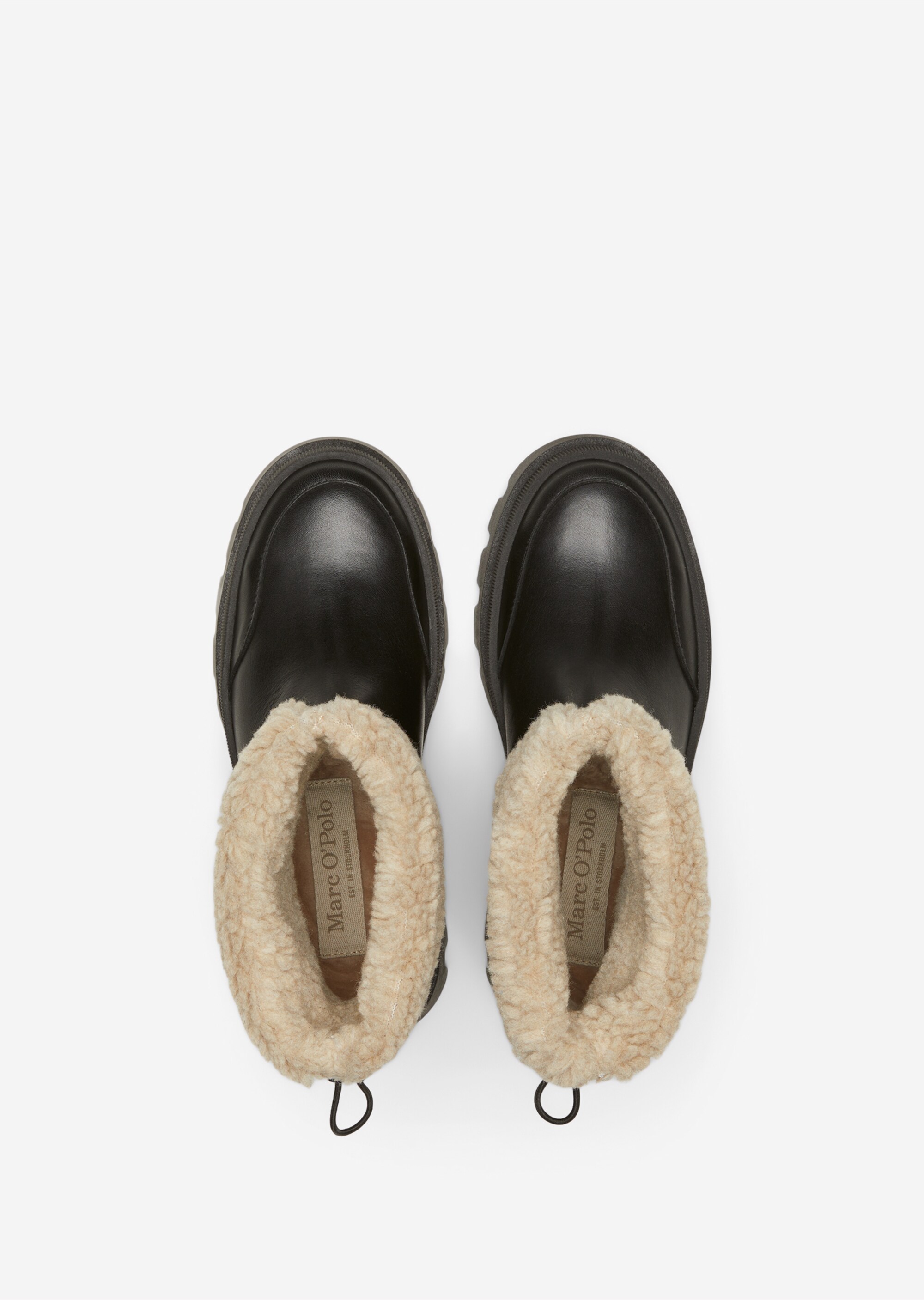 Winterstiefel mit Futter in Felloptik
