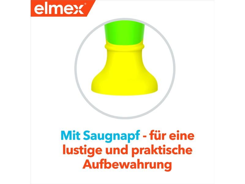 elmex Kinder-Zahnbürste 2-6 Jahre Weich 1 Stück assortiert Zahnbürste für eine schonende Reinigung der Milchzähne