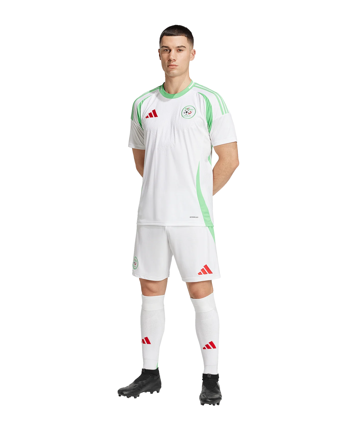 adidas Algerien Trikot Home 2024 Weiss