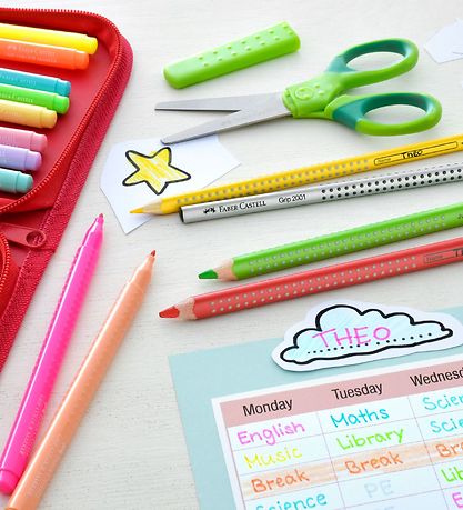 Faber-Castell Tuschen - Grip - 10 st. - Neon/Pastel